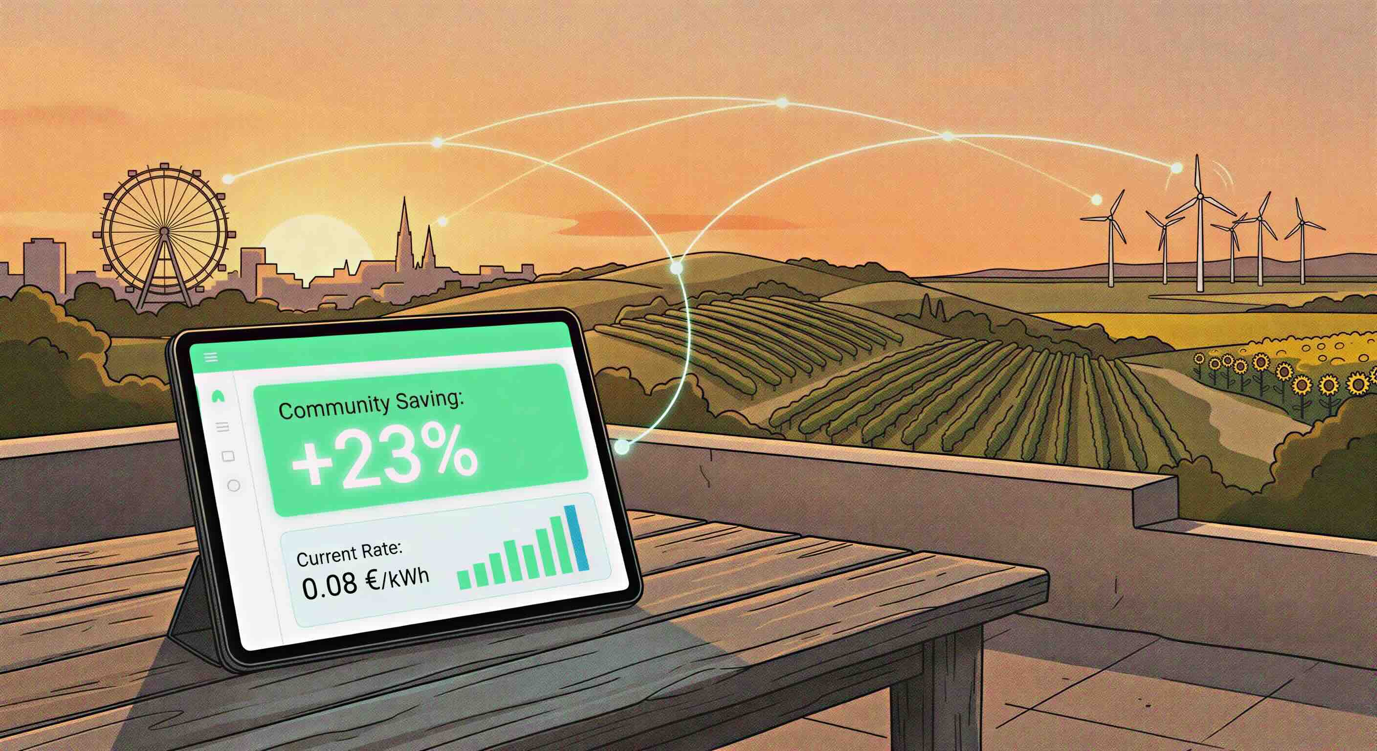 Energiegemeinschaften: Gemeinsam Strom teilen in Wien, NÖ und Burgenland